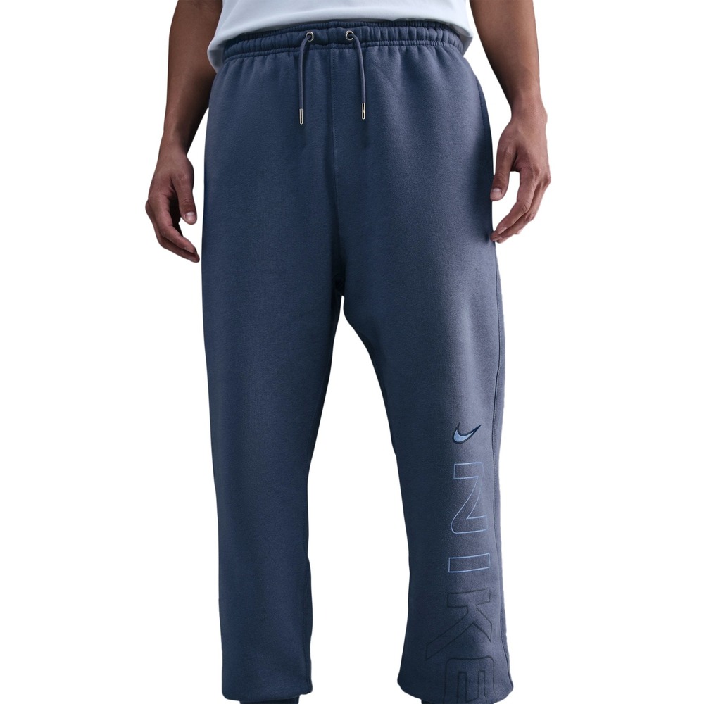 Nike Sportswear Club Men's Fleece Joggers Thunder Blue Large New With Tags